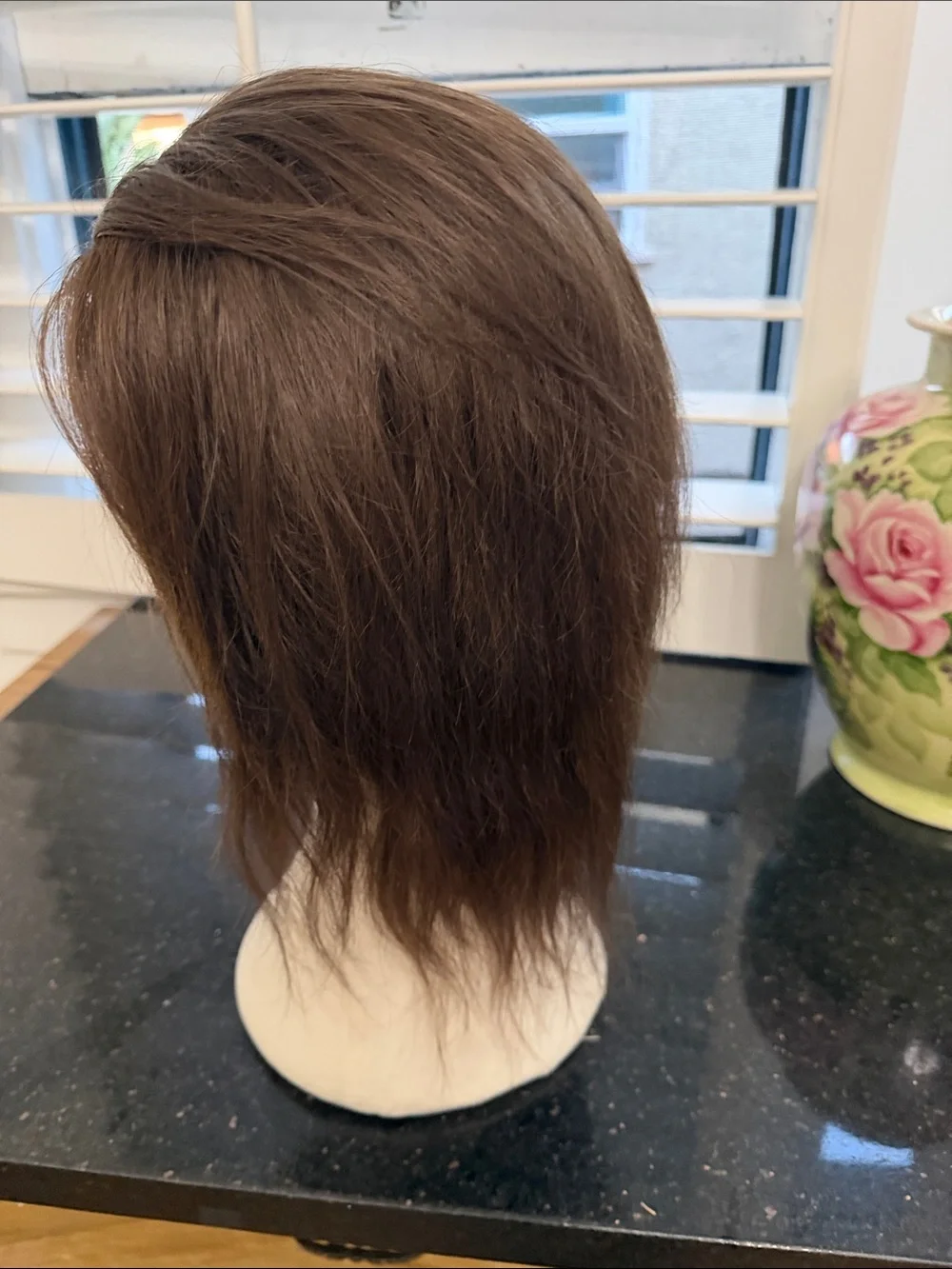#326 Dead Stock Vintage Human Hair Made in British Crown Colony Hong